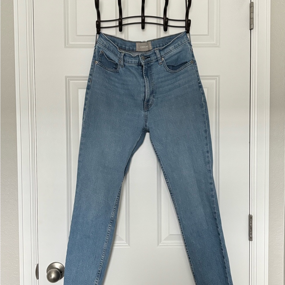 Everlane Light Blue Women's High-Rise Skinny Jeans